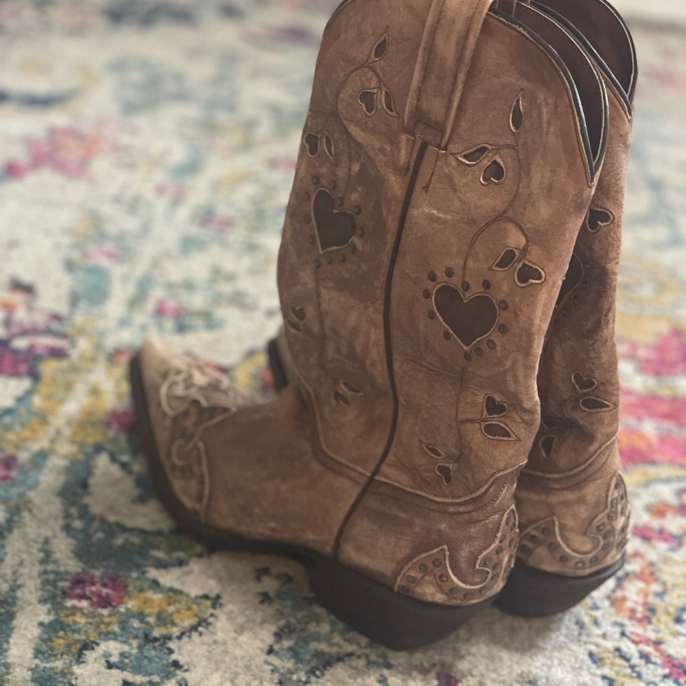 NWOB Eight Second Angel Cowgirl Boots ✨ 9.5 - Picture 4 of 9